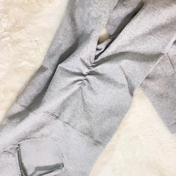 Forever 21 Light Gray Knit Jumpsuit - Picture 4 of 4